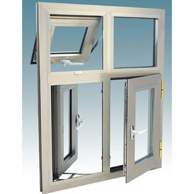 Energy saving double glazing aluminum casement window on China WDMA