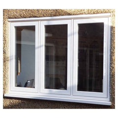 European house style thermal break hurricane impact aluminum french casement windows