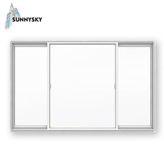 European style vinyl factory upvc cost sliding detail window on China WDMA