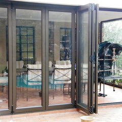 Excellent Quality High Performance Aluminum Folding Door for house or villa on China WDMA