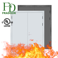 Exit Emergency Metal Ul Fire Proof Heat Resistance Steel Door on China WDMA