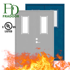 Exit Emergency Metal Ul Fire Proof Heat Resistance Steel Door on China WDMA