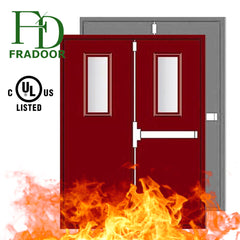 Exit Emergency Metal Ul Fire Proof Heat Resistance Steel Door on China WDMA