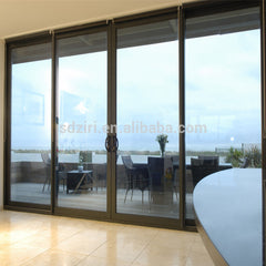 Exporting standard price of aluminium sliding ready made thin frame doors on China WDMA