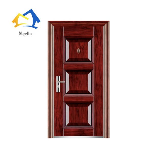 Exterior Hollow Metal French Security Doors on China WDMA