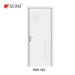 Factory Direct Sale pvc door manufacturers white upvc french doors white upvc door on China WDMA