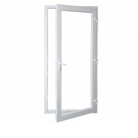 Factory Directly Supply frame door fog glass exterior pvc price with high quality on China WDMA