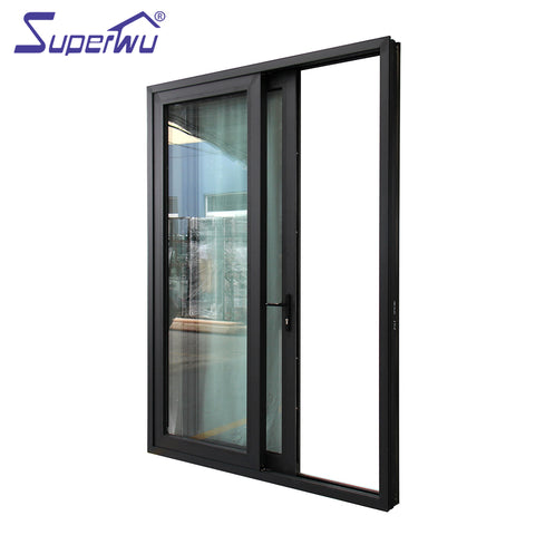 Factory Directly aluminum wood composite door windows and doors dubai sliding for warehouse on China WDMA