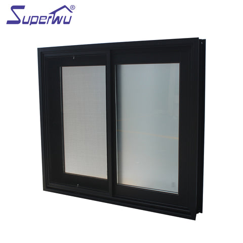 Factory Hot Sales zambia aluminum sliding window price balcony glass unbreakable with cheap on China WDMA