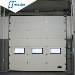 Factory Price Fireproof Sectional Steel Industrial Sliding Door With Torsion Spring on China WDMA on China WDMA