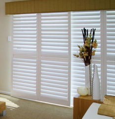 Factory Price PVC Plantation Shutters PVC Silding Shutters Window Bifold Shutters from China on China WDMA