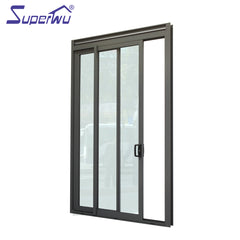 Factory Supplying lift & sliding door leaded glass french doors jalousie storm on China WDMA