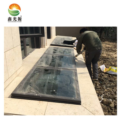 Factory aluminum glass roof system with low price basement window on China WDMA