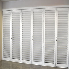 Factory customized cheap price 3 custom blinds interior window shutter on China WDMA