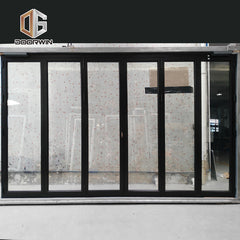 Factory direct german bi fold doors frosted french vs on China WDMA