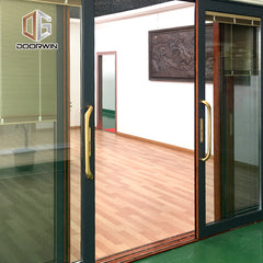 Factory direct price three track sliding door panel patio glass on China WDMA