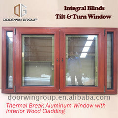 Factory direct supply impact resistant windows prices hurricane hot- sale casement window shutters on China WDMA