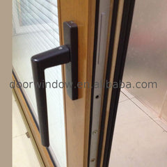 Factory direct supply triple pane sliding door glazed patio doors top track on China WDMA