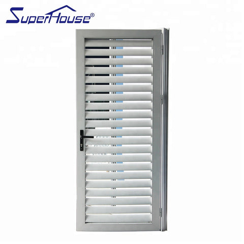 Factory directly supply most popular high quality aluminium louver hinged door on China WDMA