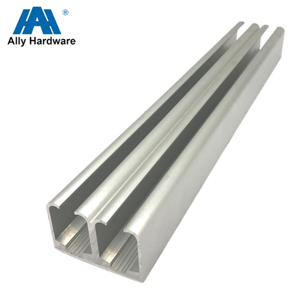 Factory high quality bottom aluminium sliding door track on China WDMA