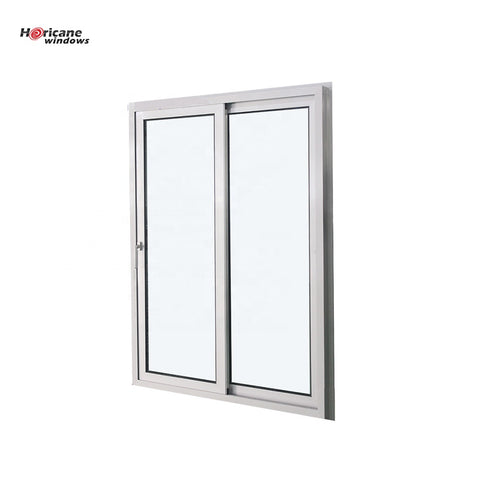 Factory price large exterior sound proof double aluminium profile sliding glass door on China WDMA