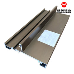 Factory price self-operated aluminum alloy sliding profiles for windows and doors on China WDMA