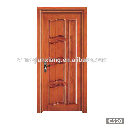 Fashion design fireproof durable moisture-proof solid wooden door on China WDMA