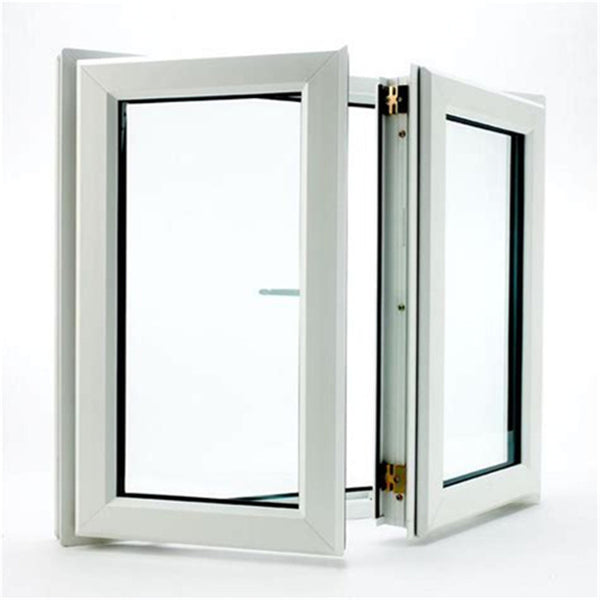 Fire Resistance uPVC Vinyl Double Glazed Swing Casement Windows on China WDMA