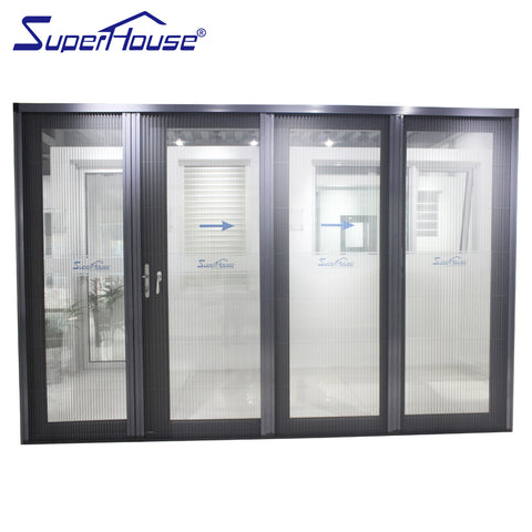 Folding door american thermal break aluminium alloy patio doors prices on China WDMA