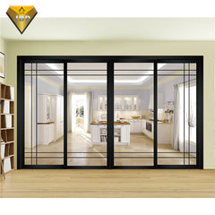 Foshan factory aluminum windows and sliding doors exterior sliding patio doors on China WDMA