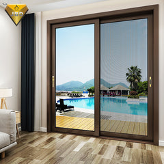 Foshan factory aluminum windows and sliding doors exterior sliding patio doors on China WDMA