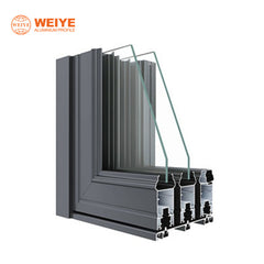 Foshan factory latest design aluminium sliding door profile for thailand market on China WDMA