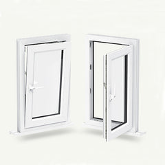 Foshan manufacturer waterproof heat insulation double glazed tilt and turn windows on China WDMA