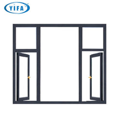 Frameless Free Aluminum Casement Window MXN65 on China WDMA