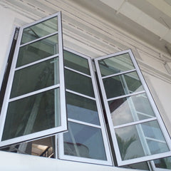 Gaoming Double glazing bi fold door Accordion aluminum glass patio exterior bifold doors on China WDMA