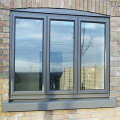 Gaoming Surface finished aluminum single hung windows and doors with decorative aluminum screen window on China WDMA