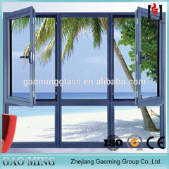 Gaoming blind inside double glass window, casement,sliding, arched, fixed aluminium window manufacturer on China WDMA