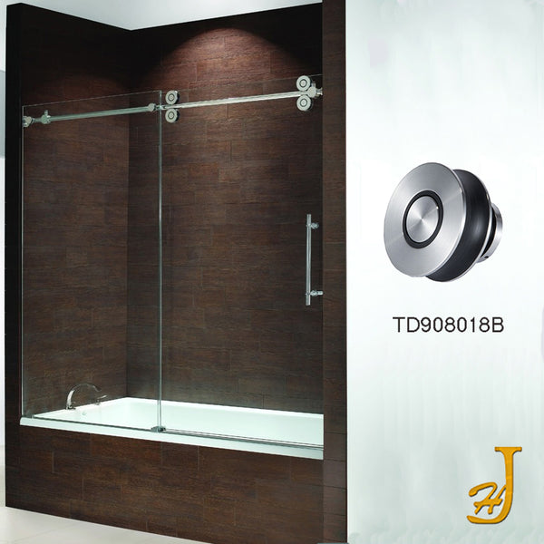 Glass Bathroom Sliding Door Hanging Pulley on China WDMA