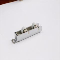 Glass sliding closet door hardware runner with bearing wheel on China WDMA