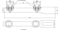 Glass sliding door roller(MP-J8300C-2) on China WDMA