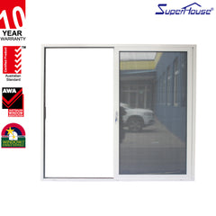 Gliding aluminum windows and doors equipment frameless frosted glass kitchen aluminium doors with low price on China WDMA