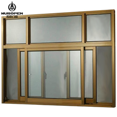 Good price new design aluminum track sliding window curve design frame on China WDMA