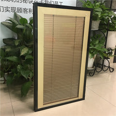 Guangdong easy install built-in louver windows between insulating glass blinds inside glass on China WDMA