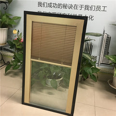 Guangdong easy install built-in louver windows between insulating glass blinds inside glass on China WDMA