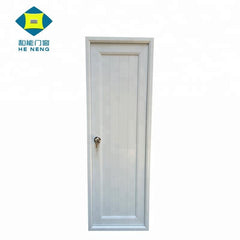 Guangzhou Factory Waterproof White PVC UPVC Frosted Glass Bathroom Toilet Doors Price on China WDMA