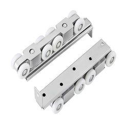 Guangzhou cheap price 4 wheel sliding door aluminum track roller on China WDMA