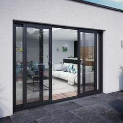 WDMA cheap price fire rated aluminum sliding doors