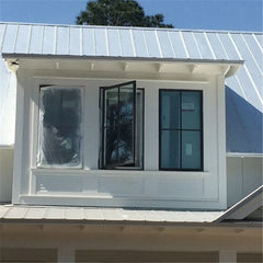 China WDMA Aluminum 4 Panels Casement Windows Aluminium Frame Casement Window With Tinted Glass