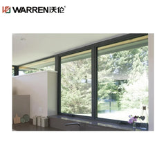 72x36 Sliding Aluminium Laminated Glass Green New Window For Sale