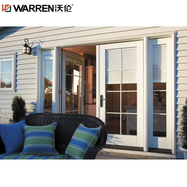 Warren 32x79 Exterior Door French Large Glass Pocket Doors 24x76 Interior Door French Patio Double